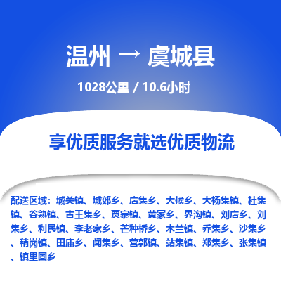 溫州到虞城縣物流專線 溫州到虞城縣物流專線