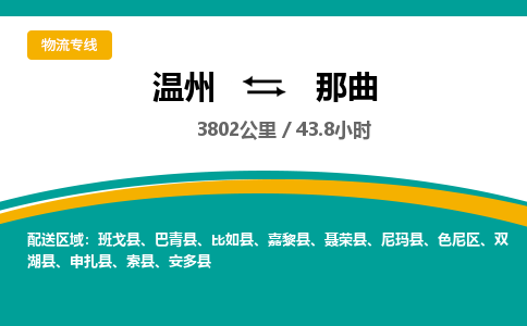 溫州到那曲地區(qū)色尼區(qū)物流專線 溫州到那曲地區(qū)色尼區(qū)物流專線